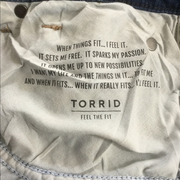 Torrid Mid-rise Slim Boot Vintage Stretch Jeans NWT size 18 - Picture 9 of 10